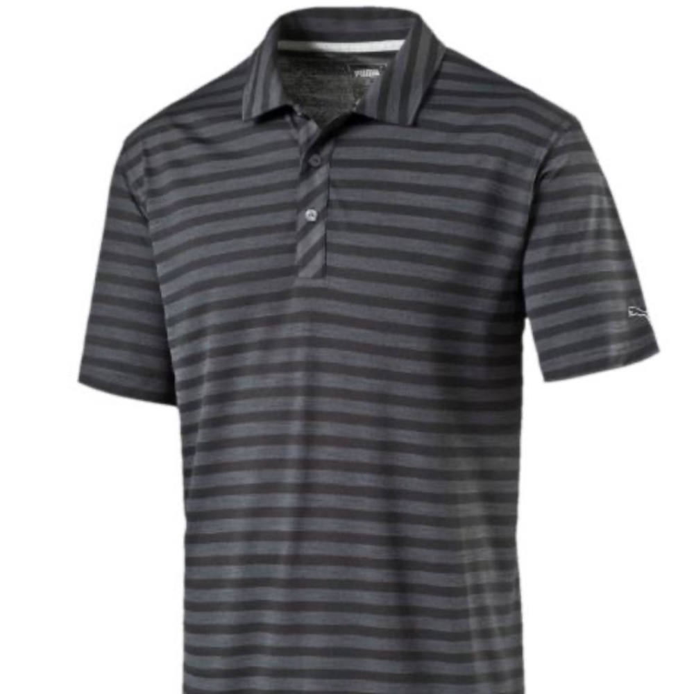 Puma Mixed Stripe Men’s Golf Shirt